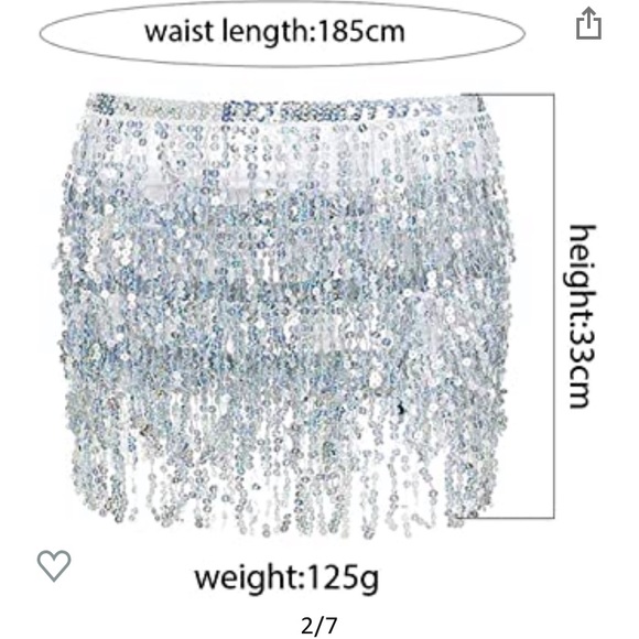 Silver Skirt - Picture 8 of 8